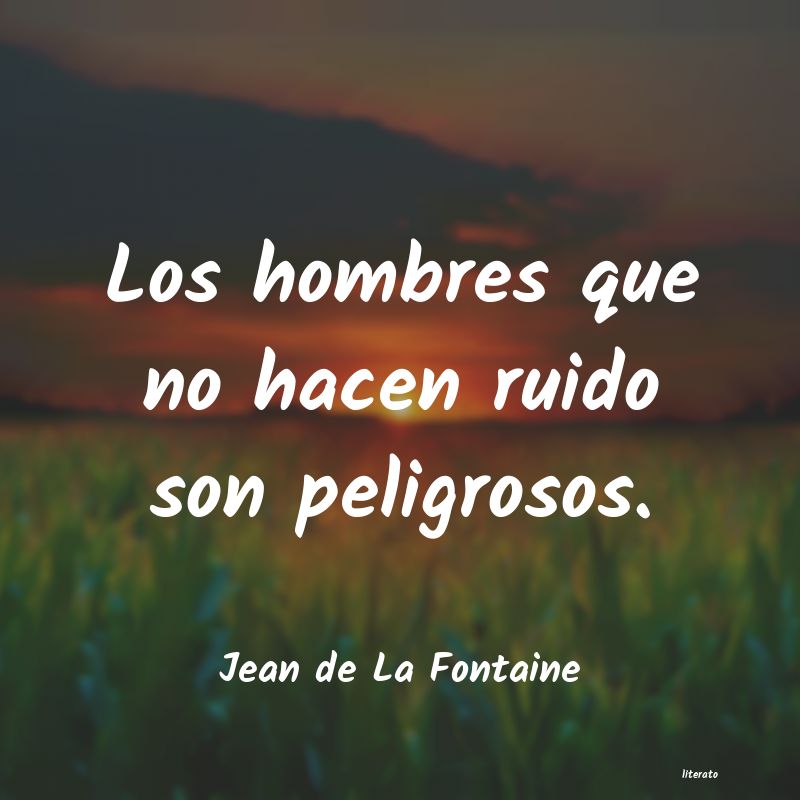 Frases de Jean de La Fontaine