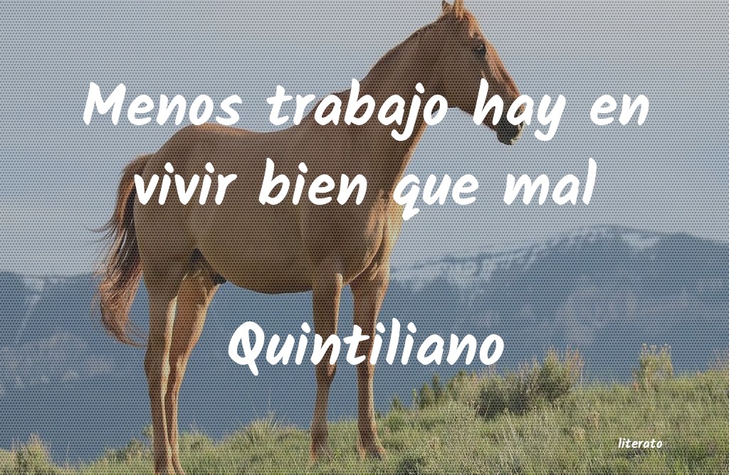 Frases de Quintiliano