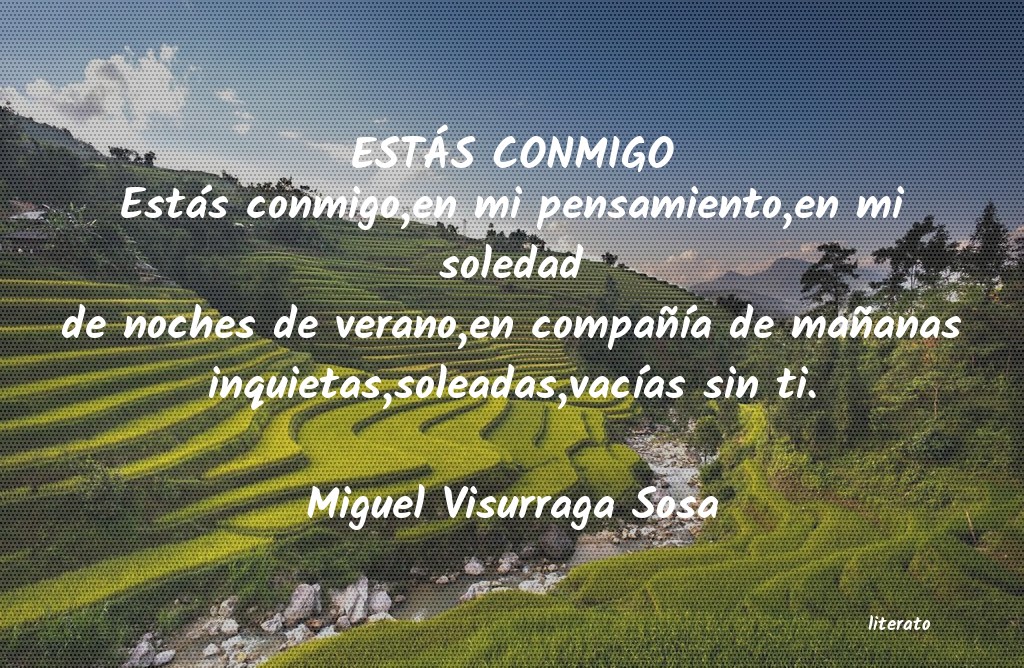 poemas al verano es en 3 estrofas