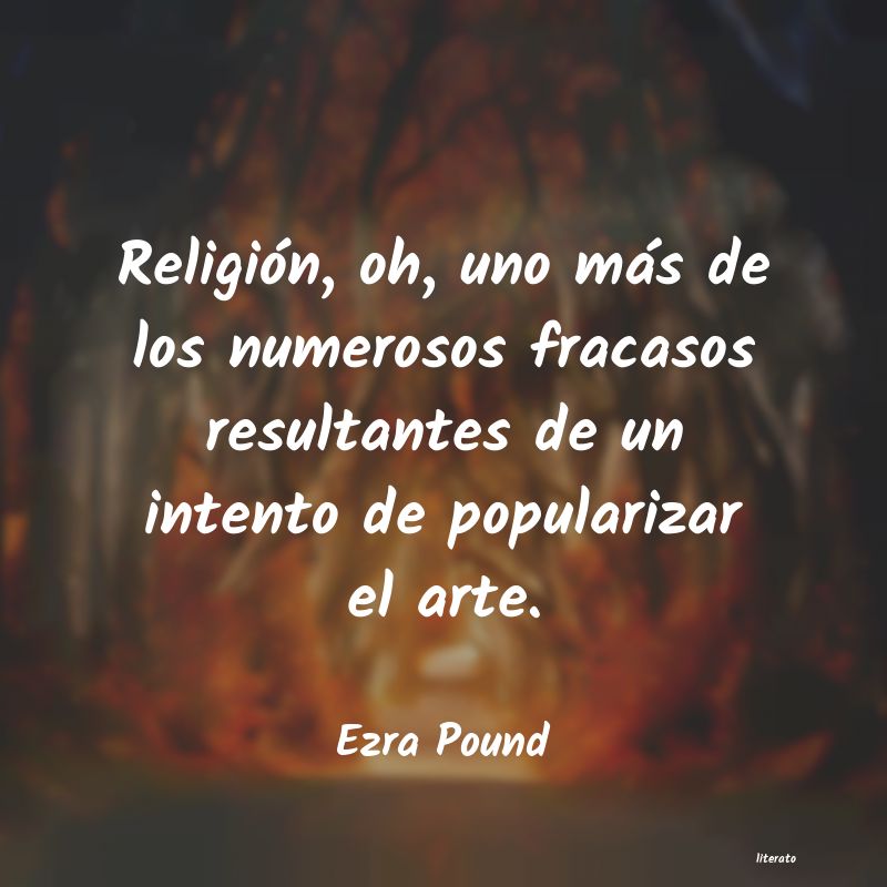 frases de Ezra Pound
