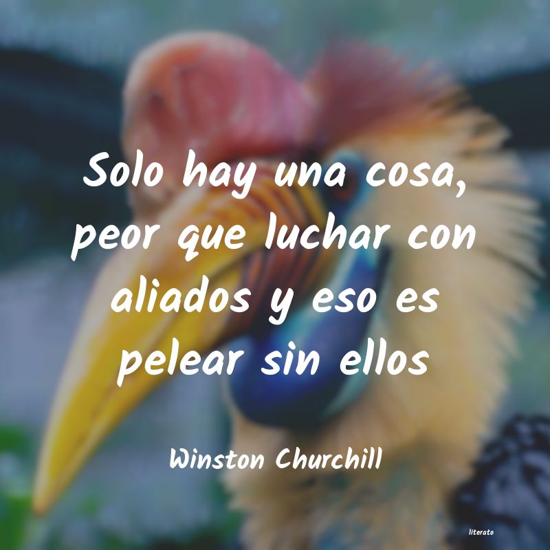 frases de Winston Churchill
