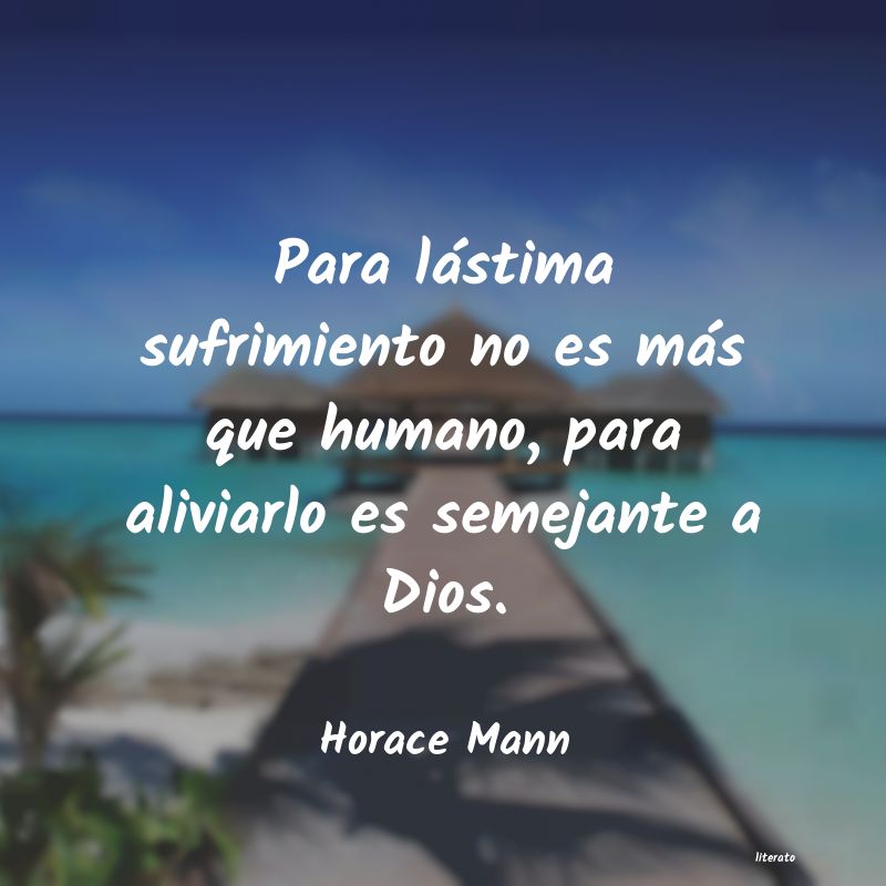 frases de Horace Mann