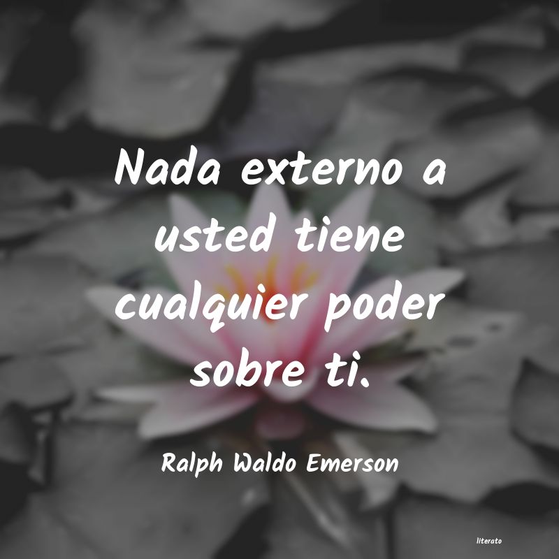 Frases de Ralph Waldo Emerson