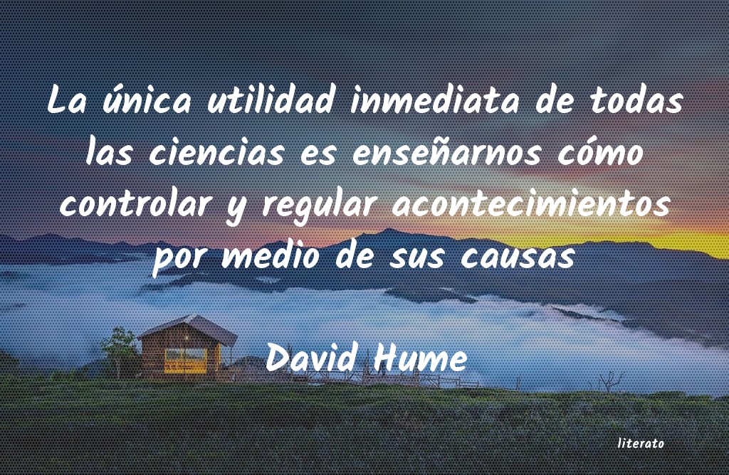 Frases de David Hume