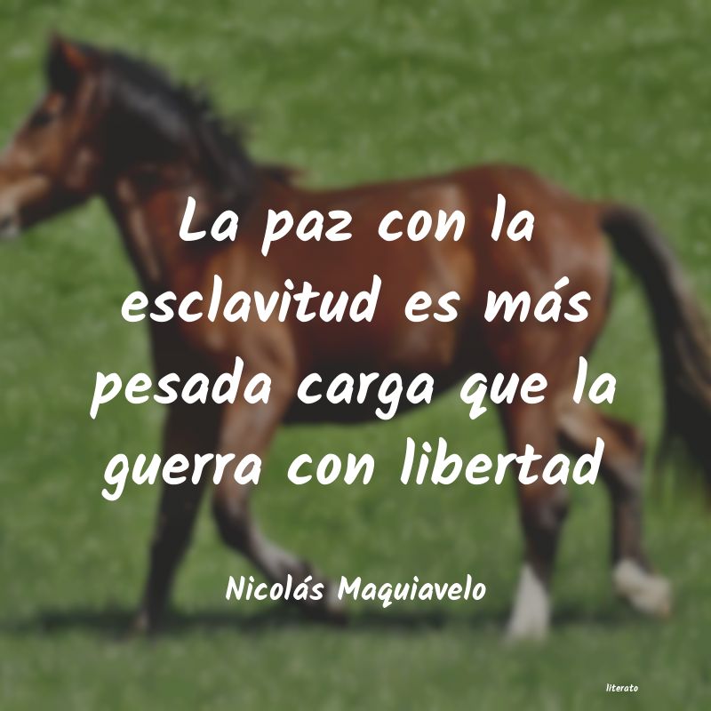 frases de Nicolás Maquiavelo