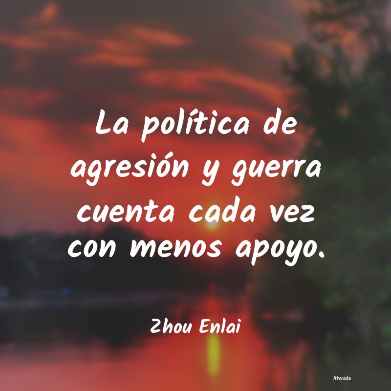 frases de Zhou Enlai