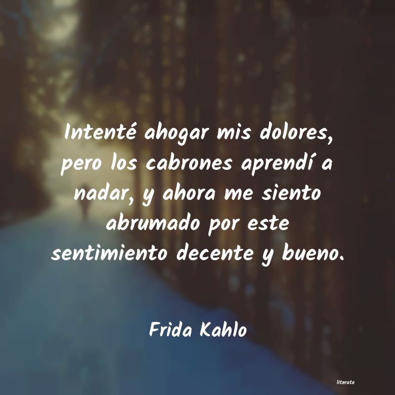 frases de Frida Kahlo