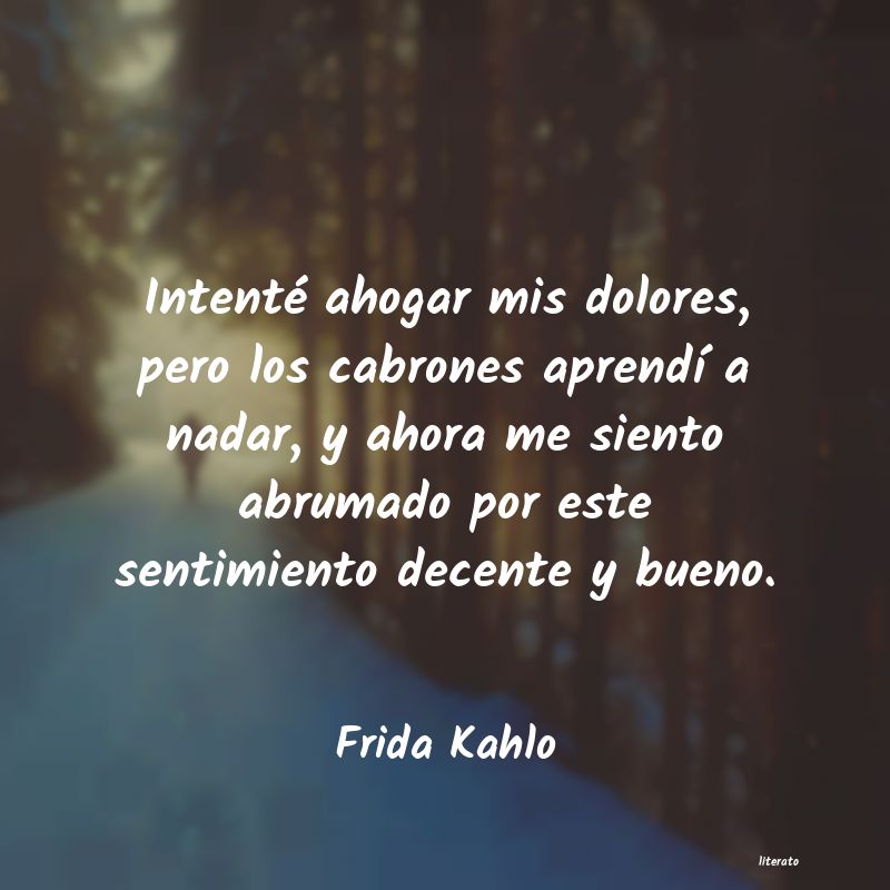 Frases de Frida Kahlo