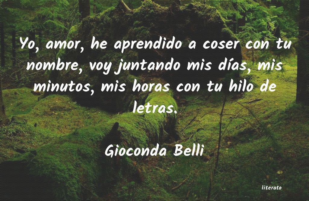 Frases de Gioconda Belli