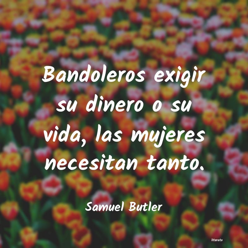 Frases de Samuel Butler