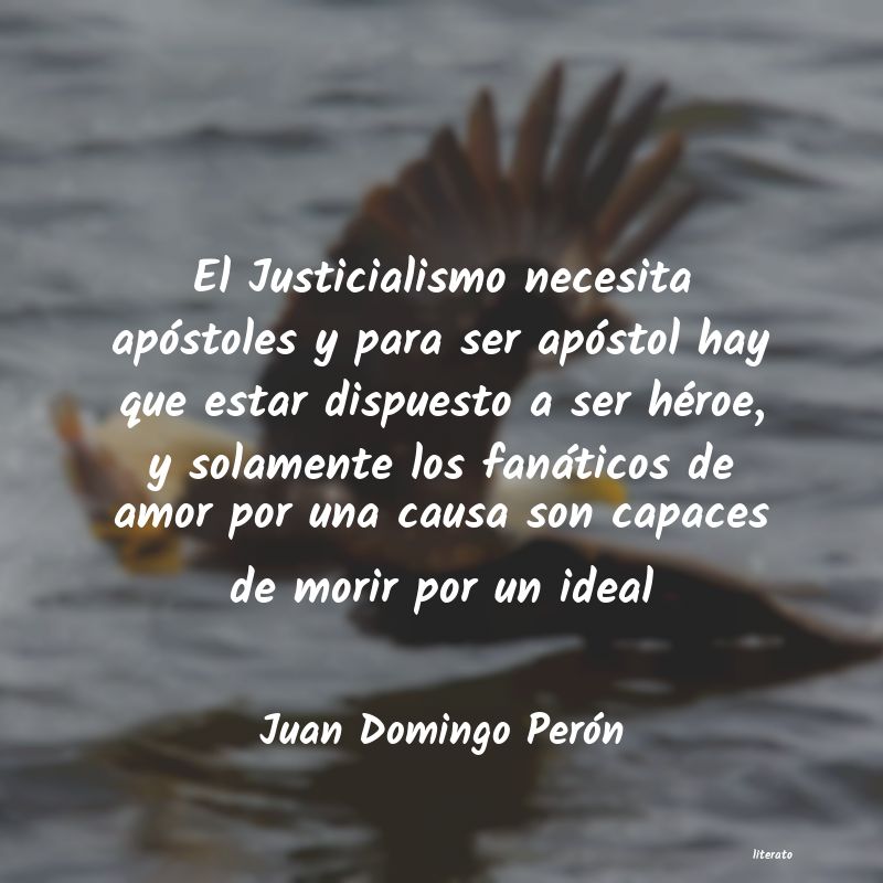 Frases de Juan Domingo Perón