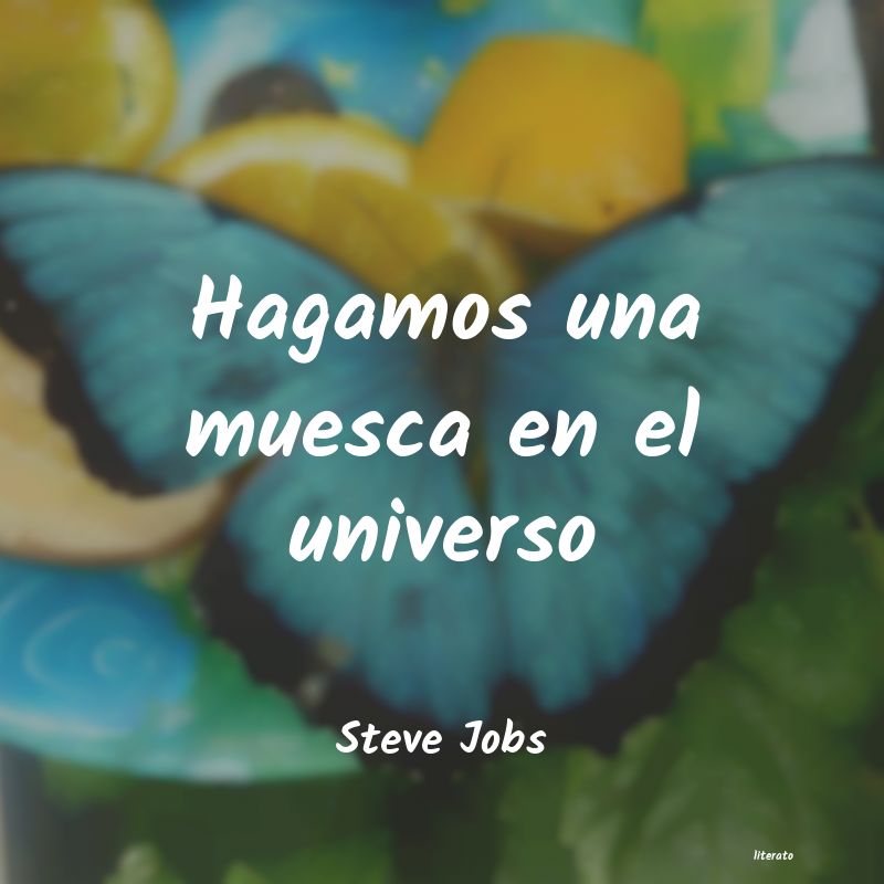 Frases de Steve Jobs