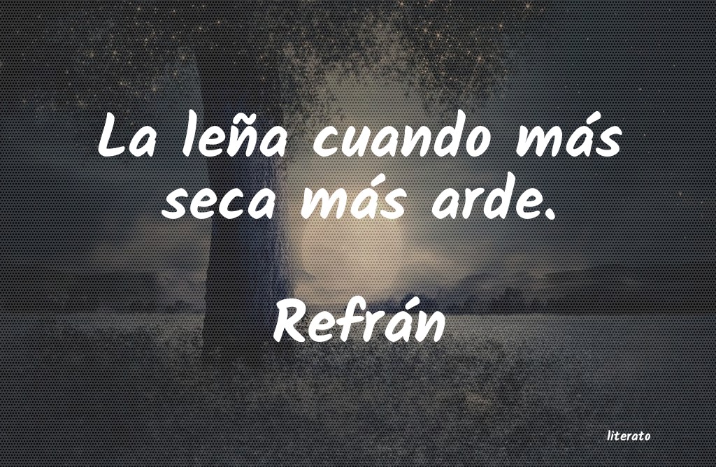 Frases de Refrán