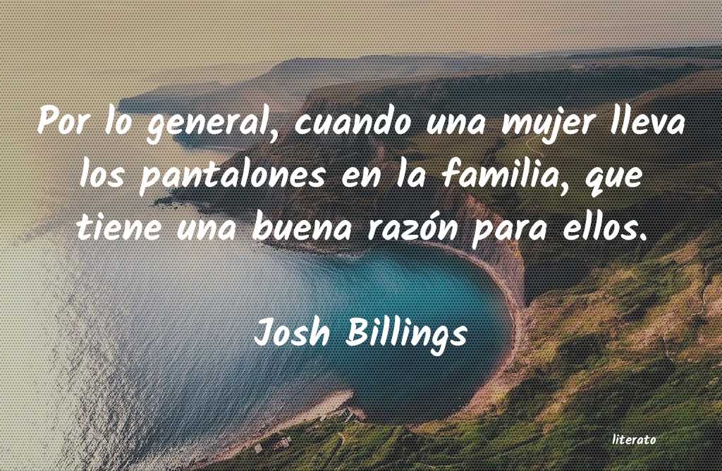 Frases de Josh Billings