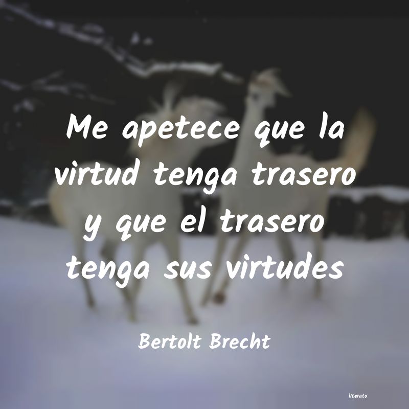 Frases de Bertolt Brecht