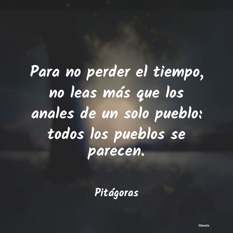 Frases de Pitágoras