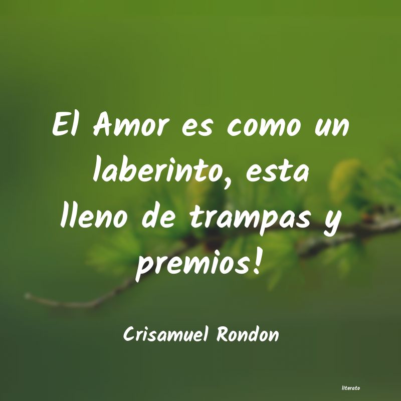 Frases de Crisamuel Rondon