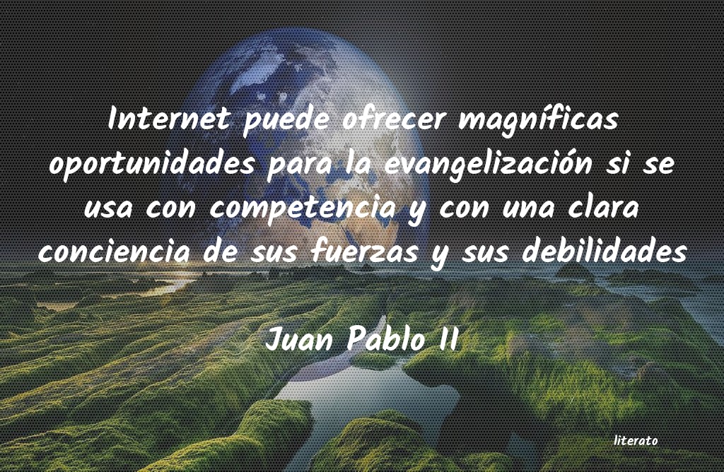 Frases de Juan Pablo II