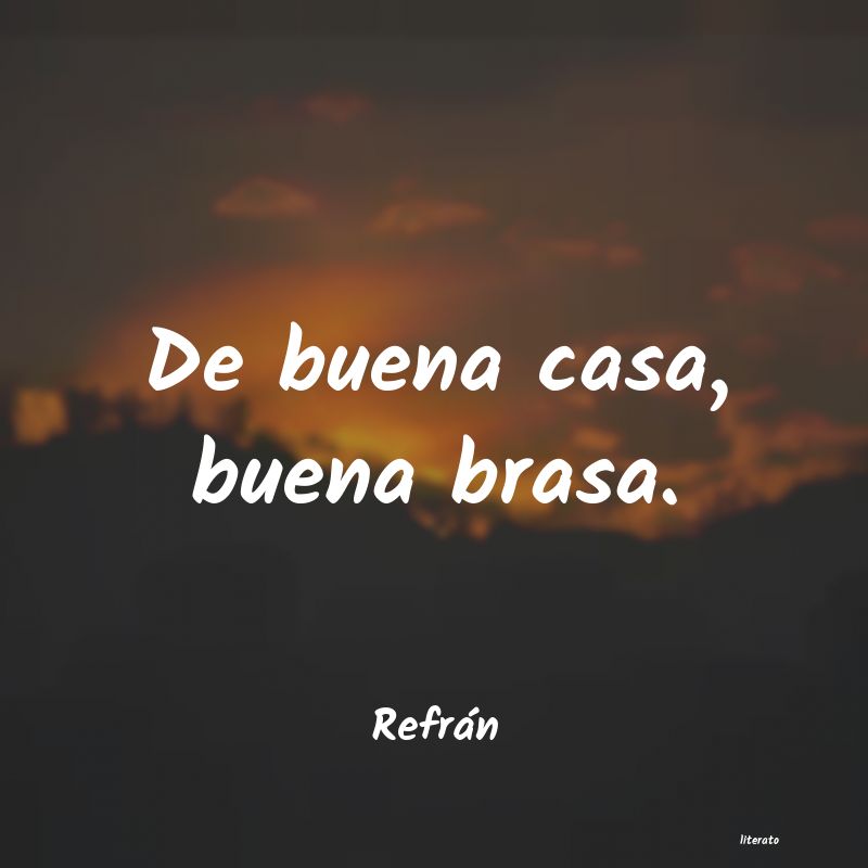 Frases de Refrán