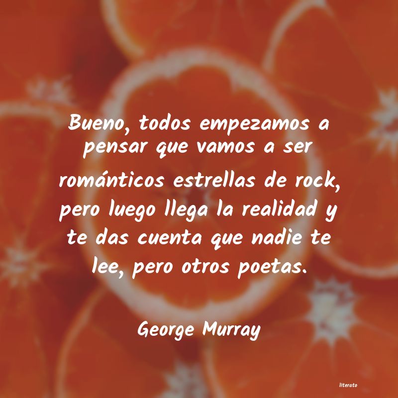 frases de George Murray