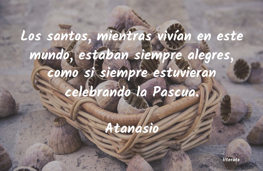 Frases de Atanasio