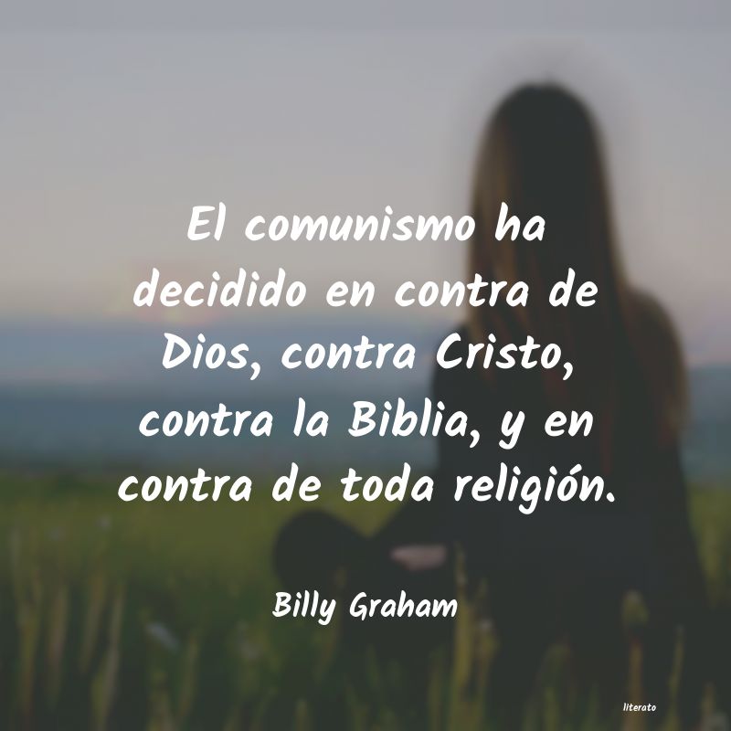 Frases de Billy Graham