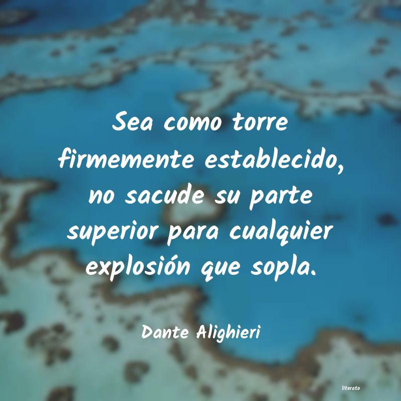 frases de Dante Alighieri