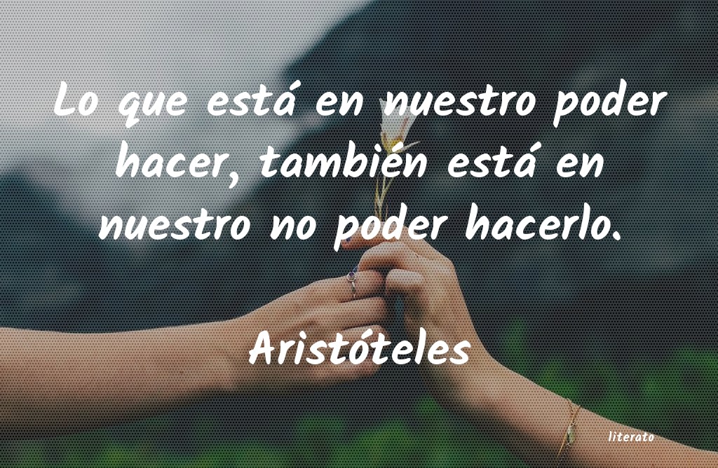 Frases de Aristóteles