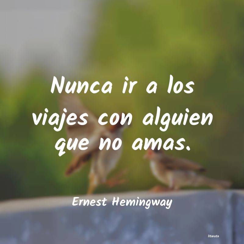 frases de Ernest Hemingway