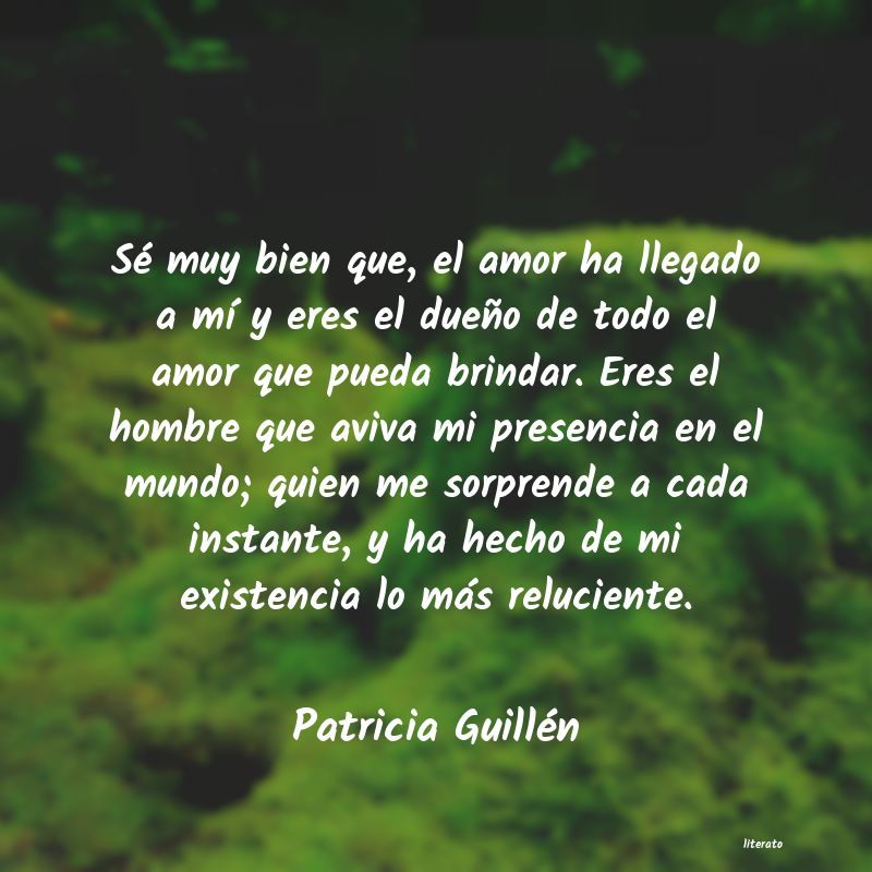 Frases de Patricia Guillén