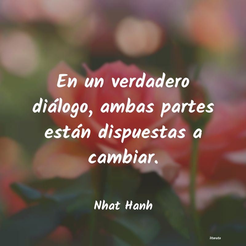 Frases de Nhat Hanh