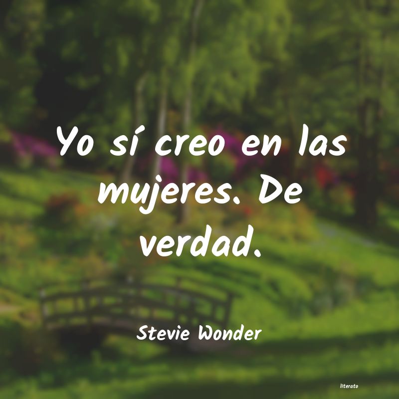frases de Stevie Wonder