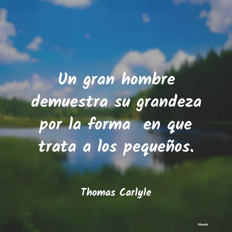 Frases de Thomas Carlyle