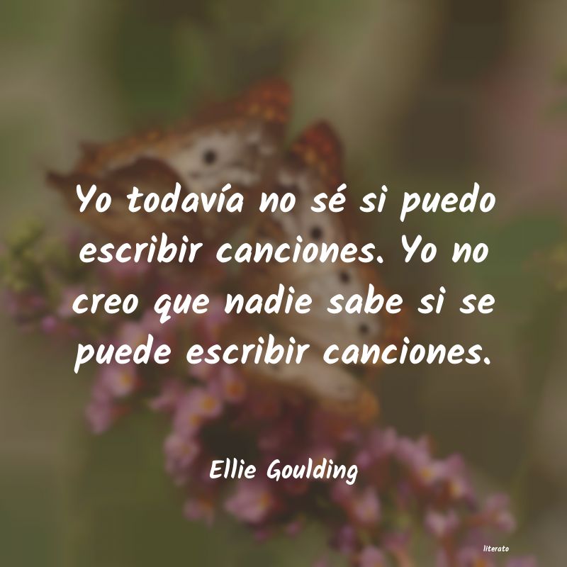 frases de Ellie Goulding