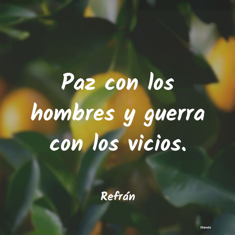 frases de Refrán