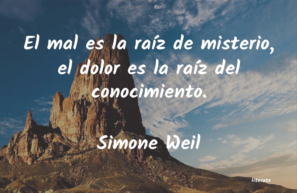 Frases de Simone Weil