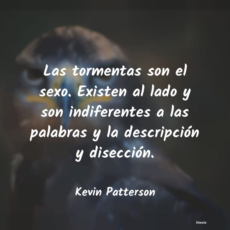 frases de Kevin Patterson