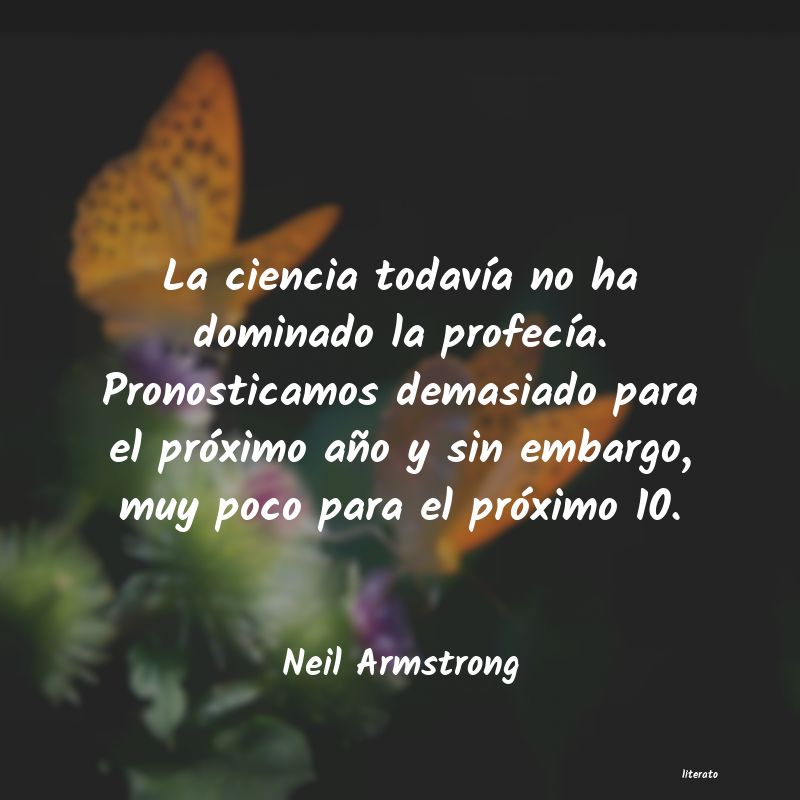 frases de Neil Armstrong