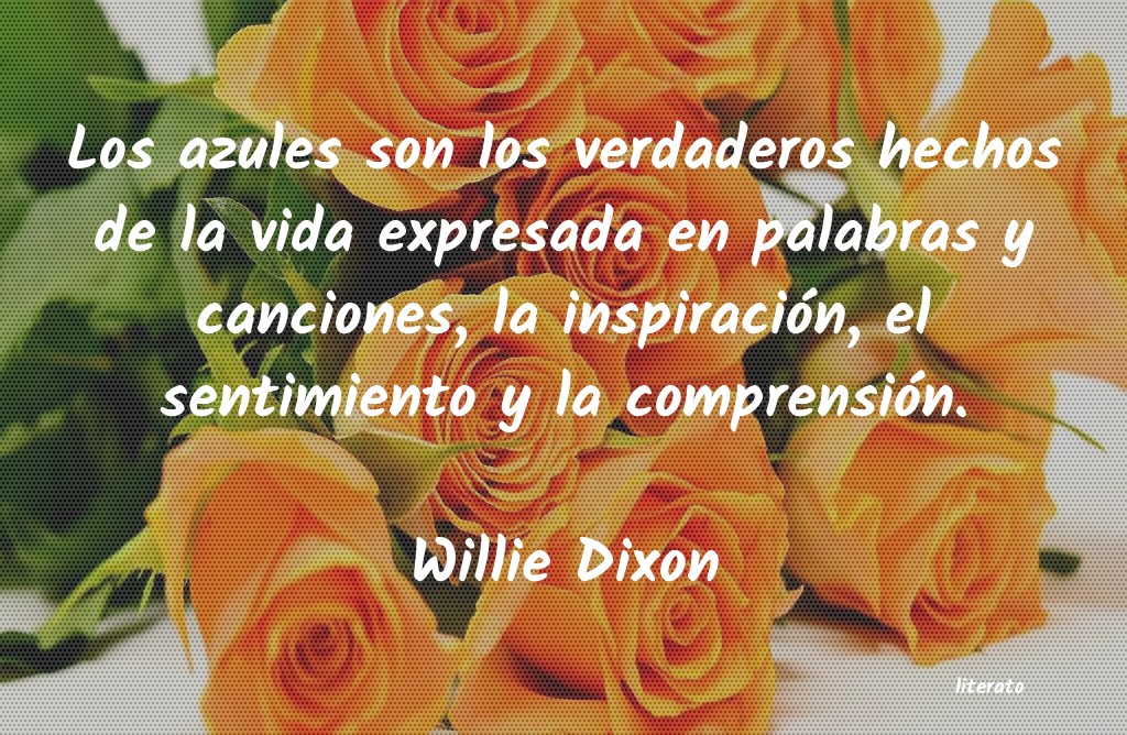 Frases de Willie Dixon