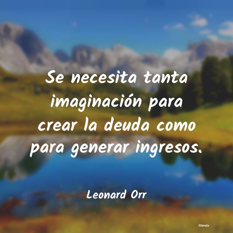frases de Leonard Orr
