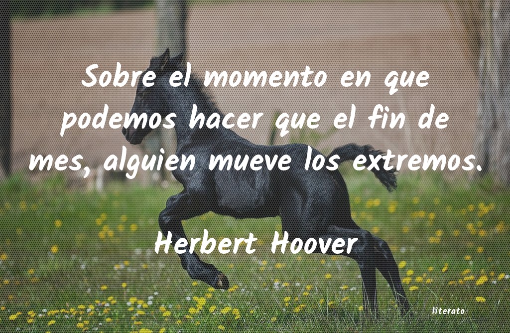 Frases de Herbert Hoover