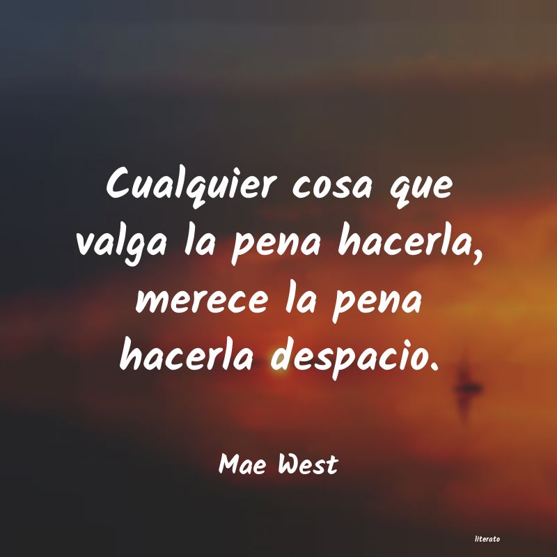 Frases de Mae West