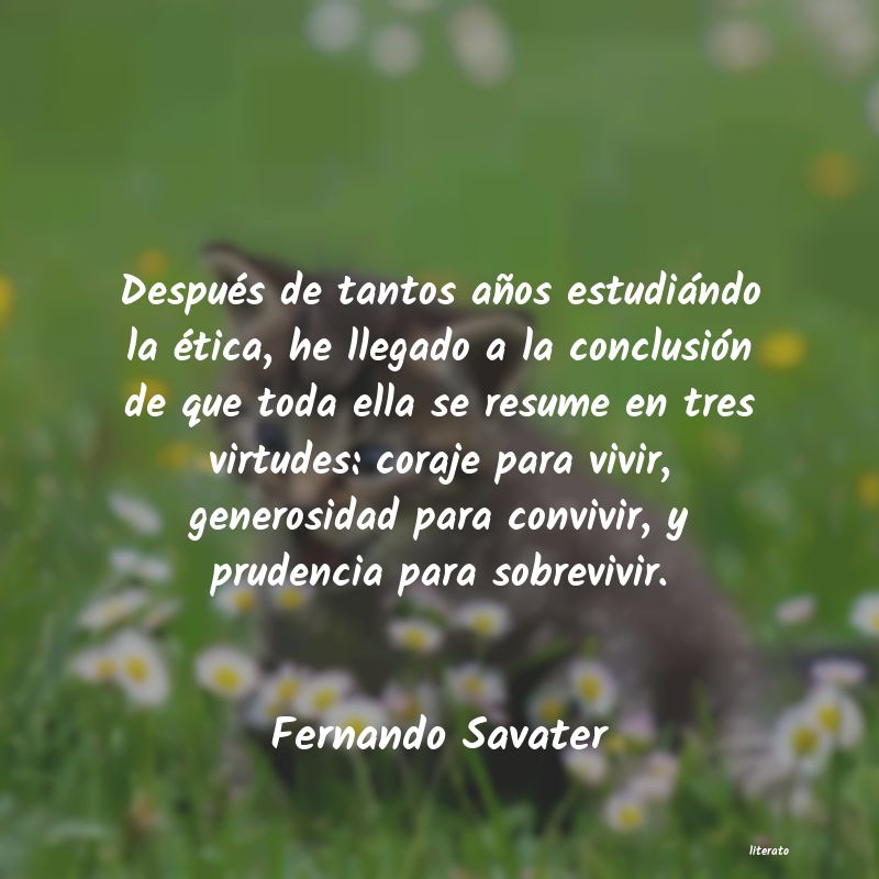 Frases de Fernando Savater