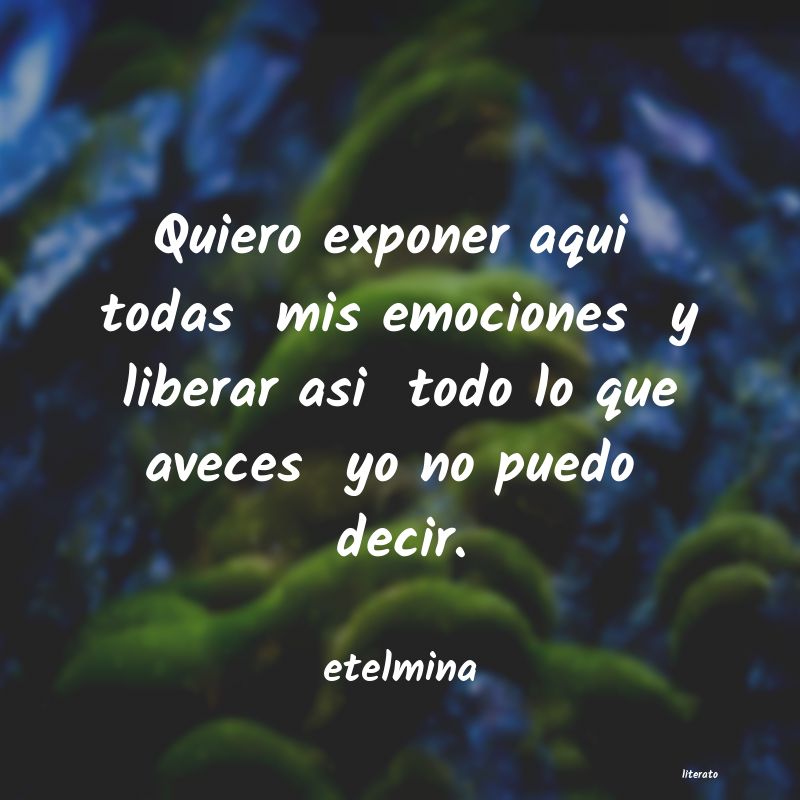 Frases de etelmina