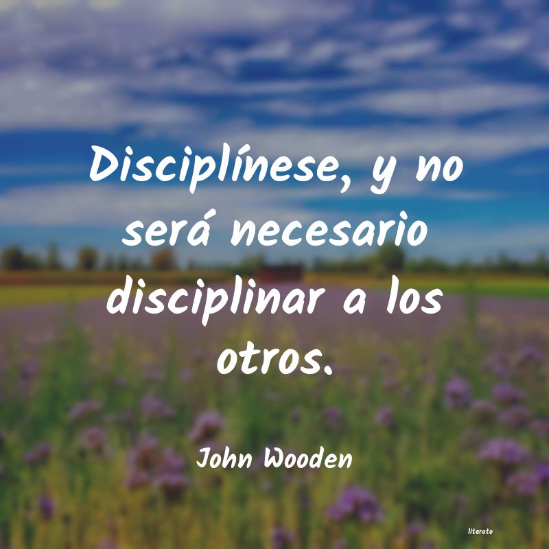 Frases de John Wooden