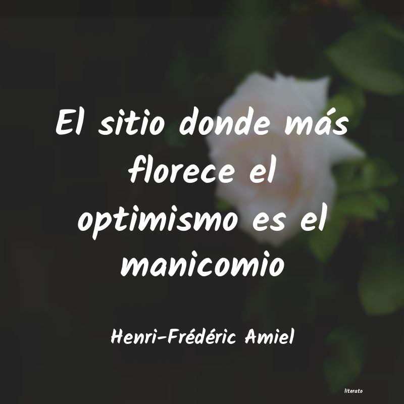 Frases de Henri-Frédéric Amiel