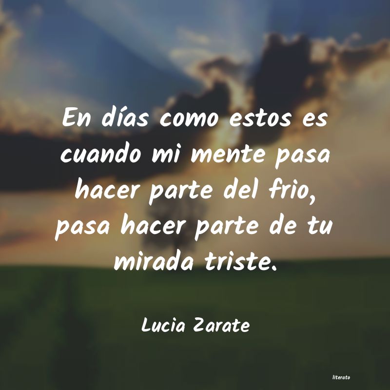 Frases de Lucia Zarate