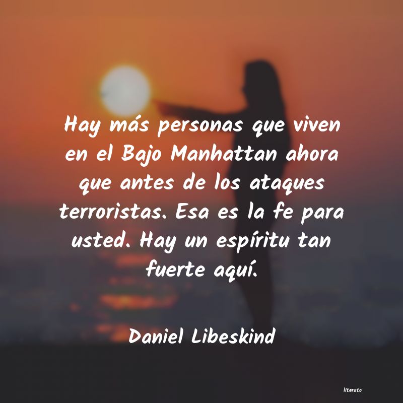 Frases de Daniel Libeskind