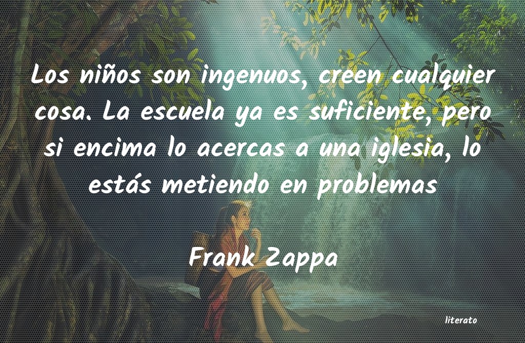 Frases de Frank Zappa