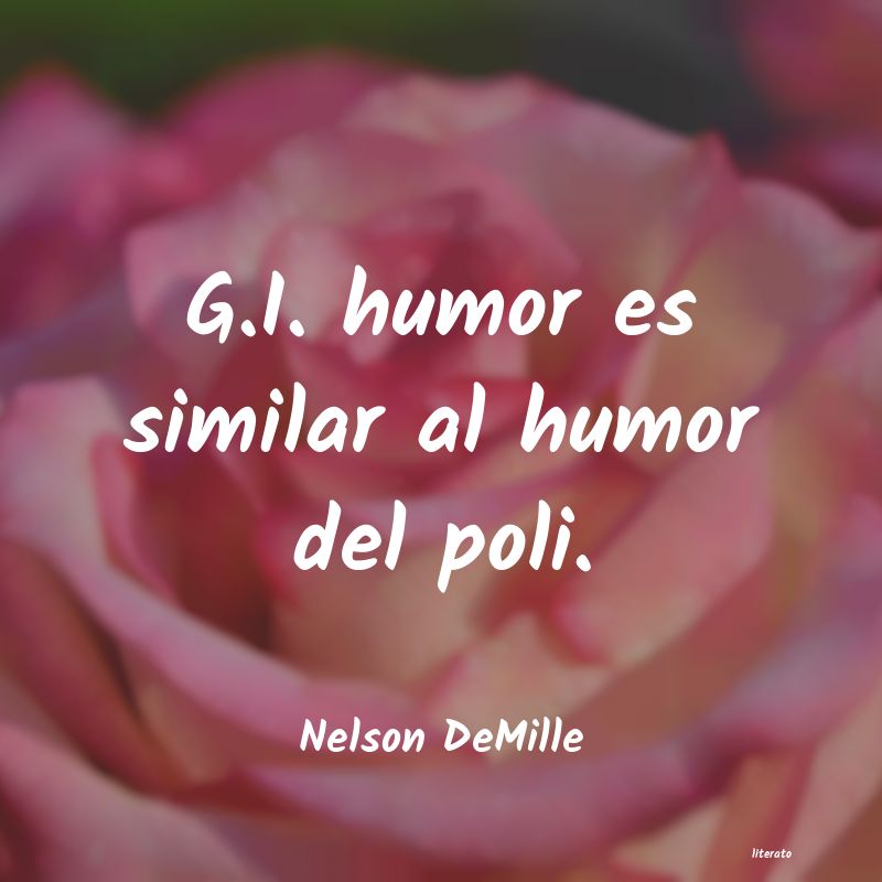 Frases de Nelson DeMille